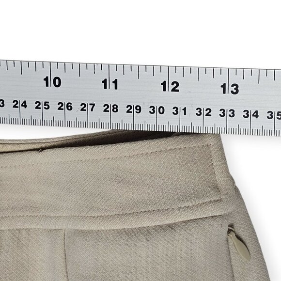 EPISODE Beige Wool Blend Two-Piece Blazer and Trouser Pant Suit Women's Size 2 - Picture 8 of 16